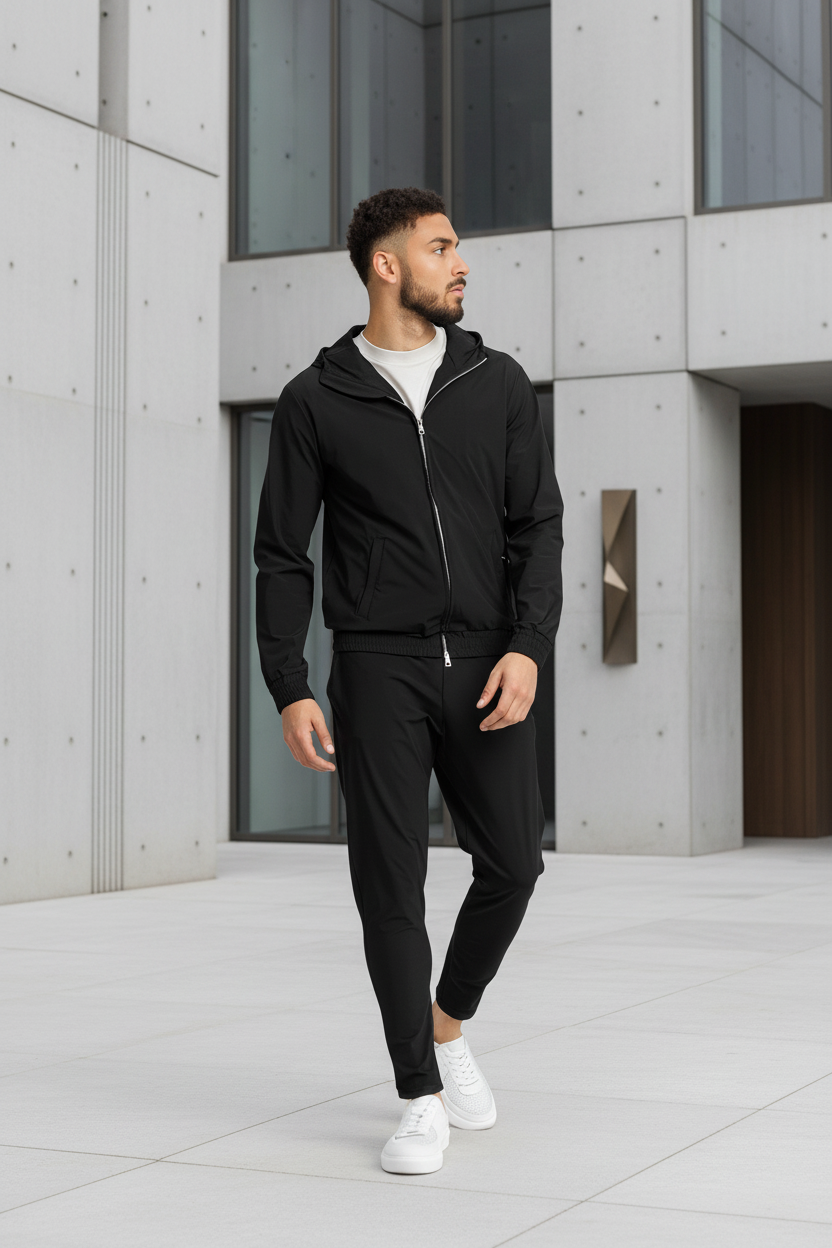 Black Prime Pak op elegante achtergrond